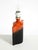 Mid-Century Modern Ceramic Table Lamp in Red and Black by Kaiser Leuchten, 1960s For Sale - Image 3 of 17