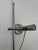 Gray Space Age 2-Light Floor Lamp in Brushed Metal, Italy, 1960s For Sale - Image 8 of 11