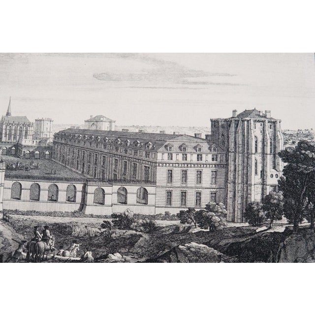 Jaques Rigaud, Château royal de Vincennes, Etching For Sale - Image 4 of 9