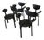 Vintage Luna Chairs by Niels Gammelgaard for Bent Krogh, 1980s, Set of 4 For Sale