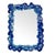 Contemporary Contemporary Marjorie Skouras Ionian Blue Style Blue Agate Mirror, 14"x24" For Sale - Image 3 of 3