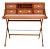 Rattan Campaign Writing Desk For Sale