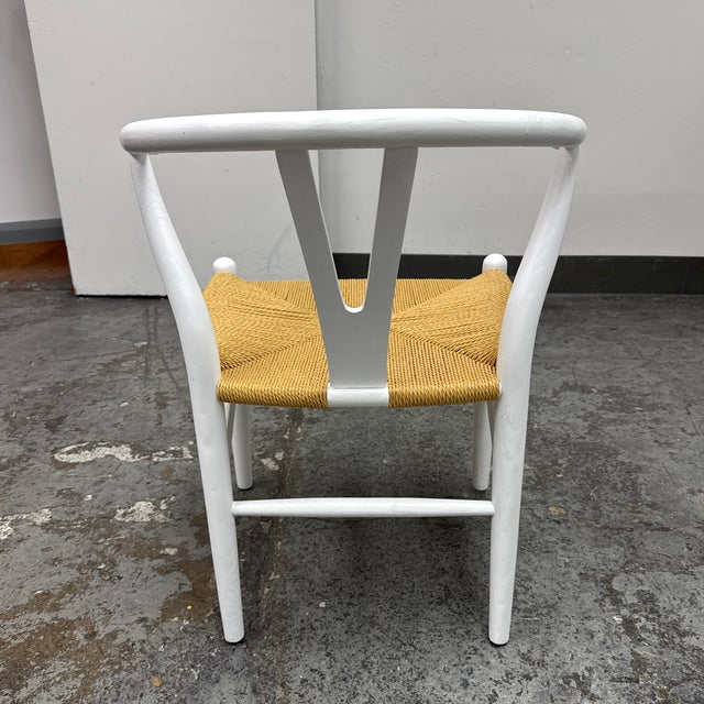 2010s Modway Amish Wood Rope Side Chair For Sale - Image 5 of 12