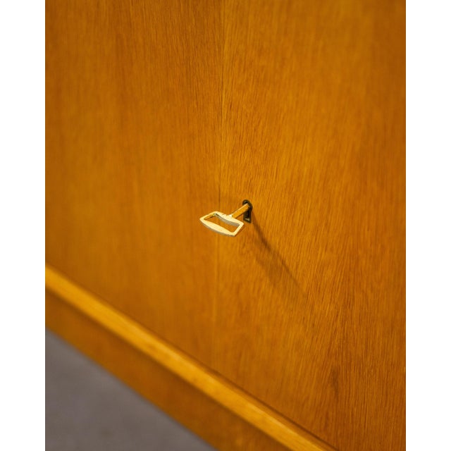 Wood Oak Sideboard by Marian Grabinski for Ikea, Sweden, 1960s For Sale - Image 7 of 12