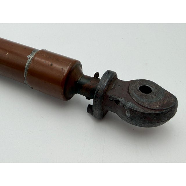 Metal Large Industrial Copper Inspection Magnifier, Machine Age Optical Instrument For Sale - Image 7 of 12