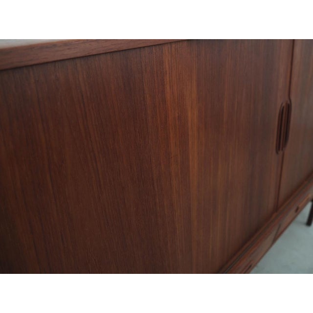 Teak Highboard, Danish Design by Børge Seindal for Westergaard from P. Westergaard Mobelfabrik, 1960s For Sale - Image 15 of 18