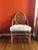 Goldenrod Late 20th Century Cracked Ice McGuire Chair For Sale - Image 8 of 8