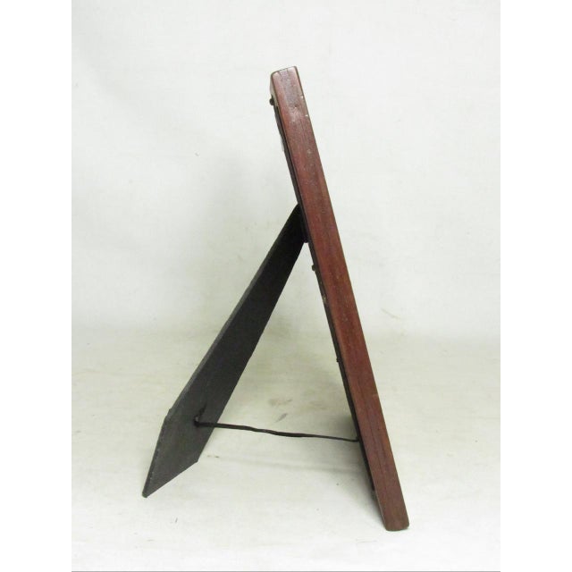 English Antique Anglo Indian Inlaid Photo Frame For Sale - Image 3 of 11