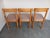 Danish Pine Chairs, 1980s, Set of 3, in Good conditions. Designed 1980 to 1989