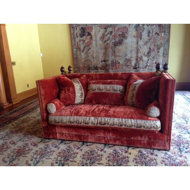 Custom Knole Sofas a Pair Chairish