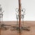 Pair of Vintage Handcrafted Welded Metal Candle Holders For Sale - Image 4 of 5