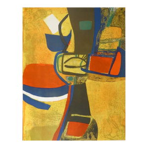 1965 Maurice Esteve Origimal Lithograph Corne a Licou XXe Siecle