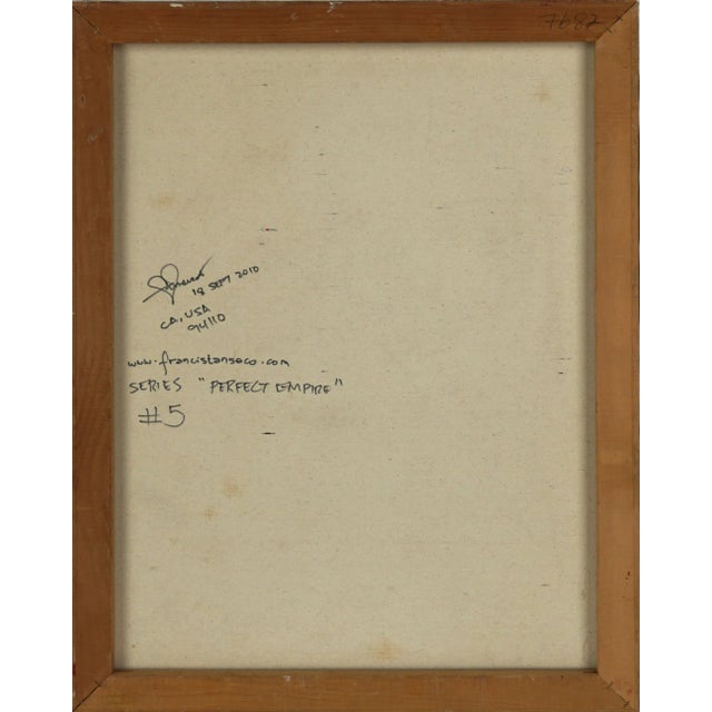 2010s "Perfect Empire #5" Contemporary Classical Roman Hermes Sculpture Figurative Study Oil Painting by Francis Tanseco For Sale - Image 5 of 6