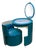 Dilly Dally Dressing Table in Turquoise by Luigi Massoni for Poltrona Frau, 1968 For Sale