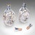 This is a pair of vintage John Haig whisky decanters. An English, glass and hallmarked silver Scotch vessel, dating to the...