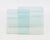 Modern Waterfall Glass Nesting Side Tables, 2 For Sale In New York - Image 6 of 9