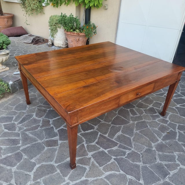 Late 18th Century 18th Century Walnut Table from Venetian Directory, 1770 For Sale - Image 5 of 13