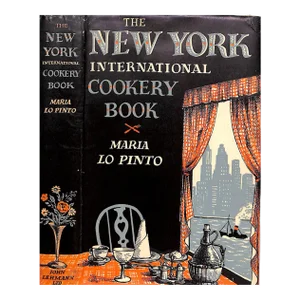 "The New York International Cookery Book" 1953 Lo Pinto, Maria