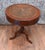Fine quality Georgian style mahogany drum table with inset tooled leather writing surface Circular top with beautifully...