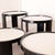 Cassina Vintage 783 Nesting Tables by Gianfranco Fratti for Cassina, 1980s, Set of 4 For Sale - Image 4 of 9