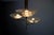 Italian Brass and Glass Chandelier, 1950s For Sale - Image 10 of 18