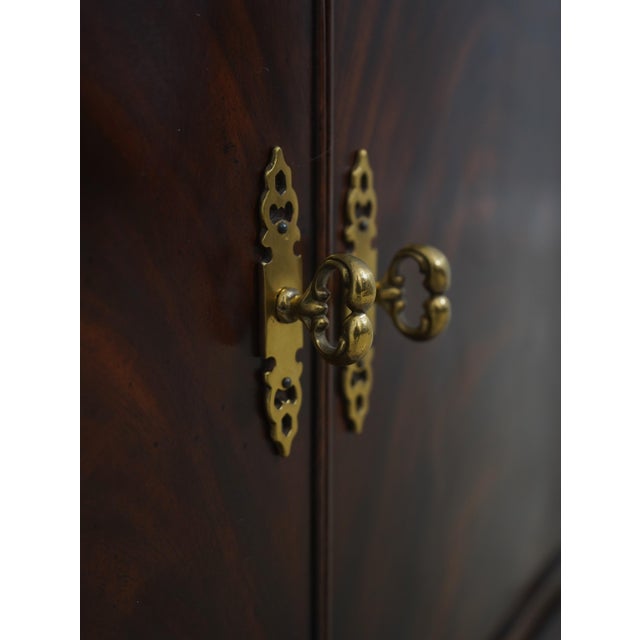 Pair Drexel Heritage Chippendale Mahogany Nightstands For Sale - Image 9 of 18