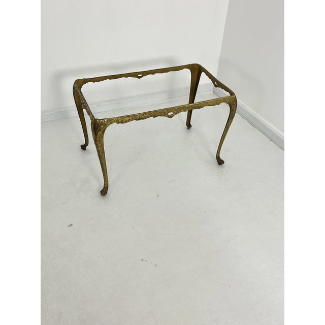 Mid-Century Brass and Marble Coffee Table, Italy, 1950s For Sale - Image 13 of 14