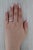 2010s Vintage 0.25ctw Diamond Ring 14k White Gold Size 6 Anniversary Wedding Band For Sale - Image 5 of 8