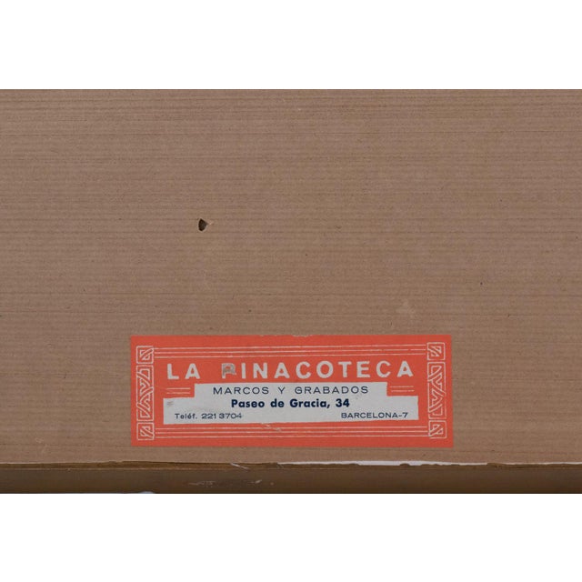 Mountain Study, Watercolor, Mid-20th Century For Sale - Image 5 of 7