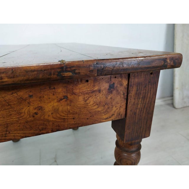 Vintage Bistro Table in Ash For Sale - Image 10 of 18