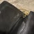 1960s Black Leather and Bakelite Italian Evening Bag For Sale - Image 4 of 9