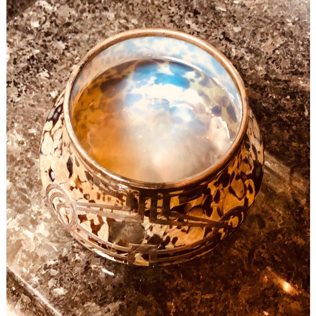 1910s Loetz Art Glass With Silver Overlay Vase For Sale - Image 11 of 12