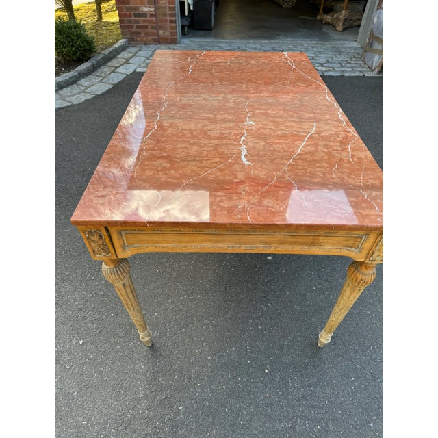 19th Century Louis XVI Center Table For Sale - Image 9 of 9