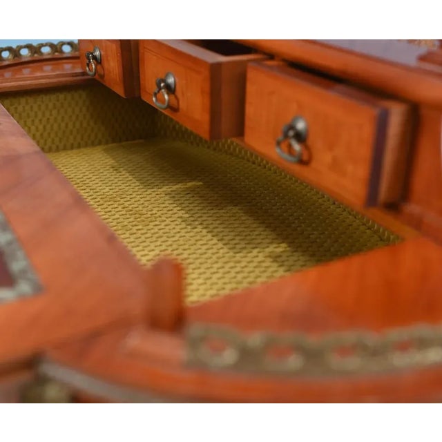 Vintage French Writing Table, 1930s For Sale - Image 9 of 16