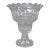 Large Antique 19th Century American Flint Glass Crystal Footed Centerpiece Fruit Bowl or Pineapple Stand For Sale