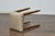 Wood English 19th Century Petite Oak Stool with Turned Legs and Linen Upholstery For Sale - Image 7 of 7