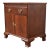 Baker Furniture Chippendale Carved Mahogany Nightstand, Newly Refinished For Sale