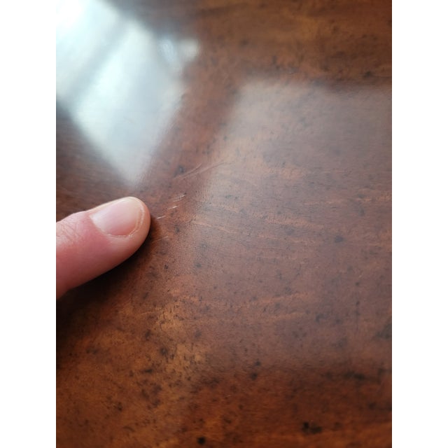 Theodore Alexander Flame Mahogany Cocktail Table (Ta-5105-142) For Sale - Image 9 of 10