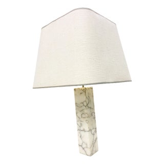 Marble Table Lamp from Bergboms, Sweden, 1960s For Sale