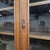 Wood Late 19th Century Golden Oak Edwardian Glass Door Top Bookcase With Drawer & Cabinet Base For Sale - Image 7 of 12