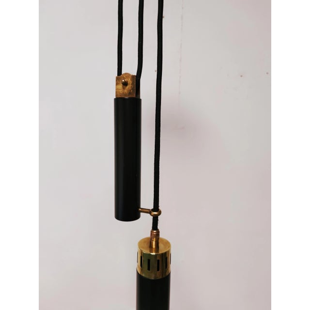 Mid-Century Ceiling Lamp from Stilnovo For Sale - Image 11 of 16