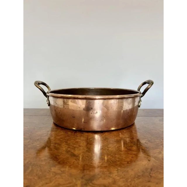 Early 19th Century Large George III Copper Pan, 1800s For Sale - Image 5 of 5