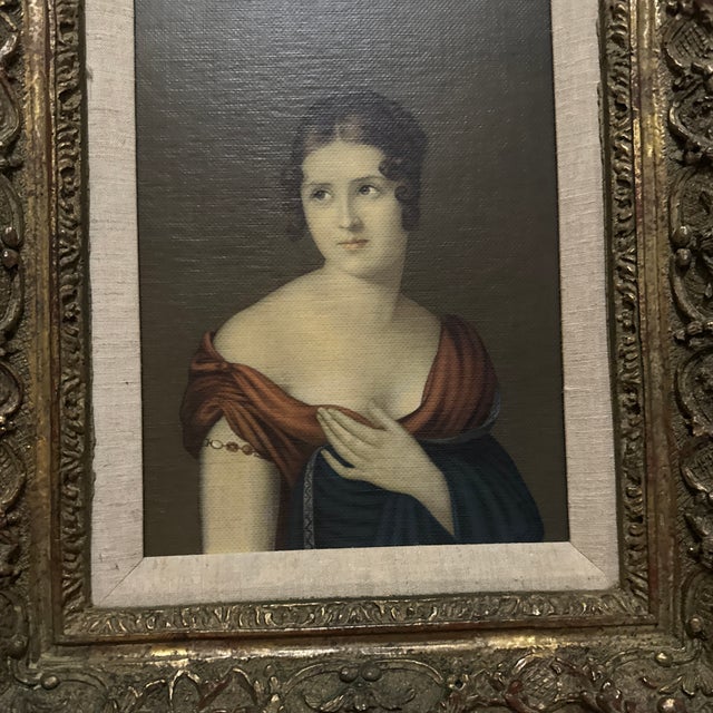 This stunning classical print depicts Marie Pauline Bonaparte, Princess Borghese, the younger sister of Napoleon...