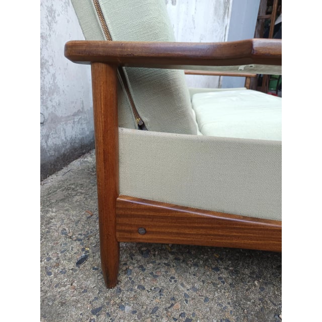 Vintage Scandinavian Teak Sofa, 1960s For Sale - Image 12 of 18