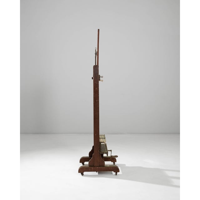 Wood 20th Century French Artist's Wooden Easel For Sale - Image 7 of 18