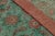 Vintage Distressed Rug With Teal and Red Floral Patterns - Rug & Kilim For Sale - Image 10 of 10