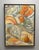 This original modern still life by A. Breuer, painted in 2004, features a dynamic, abstracted composition of oranges and...