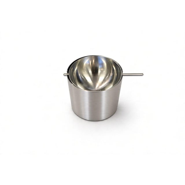 Metal Cylinda Line Ashtray by Arne Jacobsen for Stelton, 1980s For Sale - Image 7 of 7