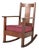 Limbert Antique Mission Oak Arts & Crafts Rocking Chair, Circa 1910 For Sale