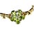 Stunning 14k yellow gold Peridot and Diamond Bracelet. 17.66 Grams TW. Each of the five peridot stones are approximately...